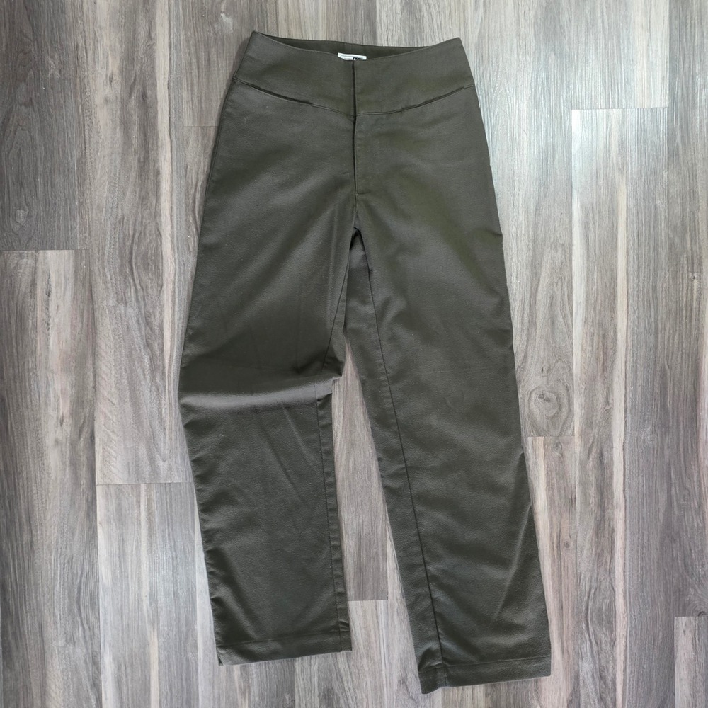 REI Women's 6 Olive Green Straight Leg Hiking Pants Outdoor Casual